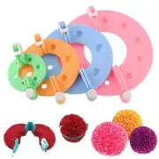 8Pcs Pompom Maker Kit Knitting Crafts 4 Different Sizes Ball Making Tools NEW