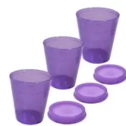 Tupperware Midget Pill , Condiments Set of 3