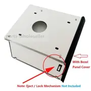 for Dell Latitude E6440 E6540 M2800 2nd HDD SSD Hard Drive Frame Caddy + Bezel