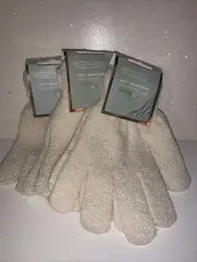 ECOTOOLS Exfoliating Bath & Shower Gloves - 3 Pairs LIMITED EDITION