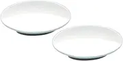 GLEAVI 2Pc Adjustable Rearview Mirror Small Circular Glass Assistant for Cars Suvs Trucks Resistant Frameless Design for Enhanced Safety