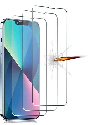 6 Protectors Screen Protector Compatible with iPhone 13/13 Pro
