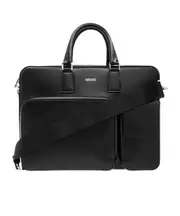 Versace Zip-Up Document Bag One size Black