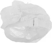 Baluue Hair Plopping Net Cap for Drying Mesh Hair Bonnet Soft Drawstring Cap Bath Cap Hair Dryer