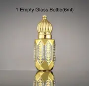 6 ml Empty Bottle Beautiful High Quality For Oudh Oil/Attar With Glass Stick