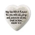 Scripture Stone: Hearts of Hope - Joy & Peace (Romans 15:13)