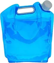 Blue Ice Packs, Leakproof Dry Freezer Packs with Spigot, Longlasting Ice Bags, PVC Water Bag, Large Capacity Ice Bath Bags, Folding Water Storage Bags, Reusable Ice Bags for Camping Hiking Drinks