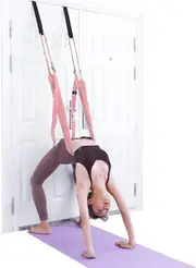 Adjustable Yoga Stretching Strap for Leg and Back Flexibility - Home Gym Equipment