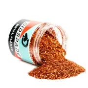 6oz Sunrust 0.015 Orange Metal Flake - Solvent Resistant Glitter