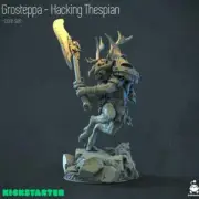Grosteppa savage catfolk - Woodland tribe | D&D | AoS