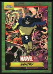2024 Topps Chrome Marvel Green Refractors #109 Sentry /99 Thunderbolts The Void