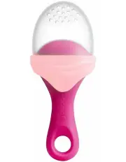 [Boon] Pulp Silicone Food Feeder (6 Months+) in Blush