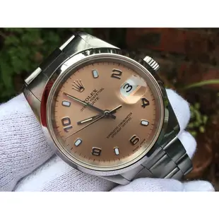 勞力士 ROLEX 型號15200 香檳面 錶徑34mm 動力來源3135 1997年 U字頭