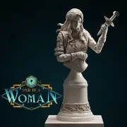 Changeling Rogue - Satada | DND is a Woman | 75mm Bust