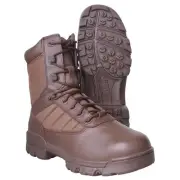 Original MTP Army Issue Bates Brown 8" Sport Patrol Combat Boot Size 4M UK