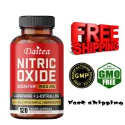 Nitric Oxide Booster L-Arginin, L-Citrullin 1500 Mg 30 To 120 Capsules