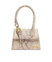 Jacquemus Le Chiquito Moyen Top Handle Bag One size Nude