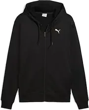 [PUMA] Men's TAD Essentials Pwrfleece Fz Jacket, Black, S
