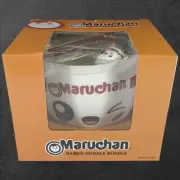 Maruchan Winky Face Ramen Bowl Bundle w/ Spoon Chopsticks & Chopsticks Holder