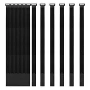 12 Pack 24 Inch Reusable Cinch Cable Straps Adjustable Hook and Loop Cable Ties