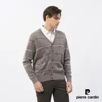 在飛比找Yahoo奇摩購物中心優惠-Pierre Cardin皮爾卡登 男款 羊毛混紡V領開襟毛