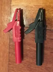 NEW CLIFF Crocodile Aligator Banana Clips ONLY BLACK NBN TELSTRA BSA TPG
