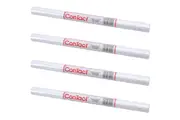 4 Pack Contact Economy Book Covering Self Adhesive 50 Micron 450mmx1m