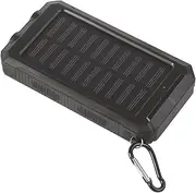 Solar Bank 20000MAH - Wireless Charger with Fast Charge, Built-in Flashlight and USB Ports | Outdoor Portable for Phones, Travel Shockproof Waterproof