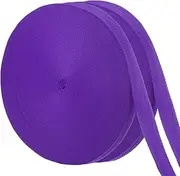 uxcell Tree Tie Strap-2 RollS 295 Feet x 1 Inch Garden Staking Straps,Plant Supports Tree Tie Staking,Tree Support Straps Apply to Outdoor/Garden/Plant/Staking/Guying(Purple)