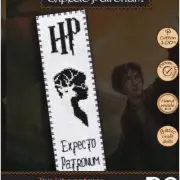 Magical Stitch Kit: DIY Embroidery Bookmark with Expecto Patronum Theme
