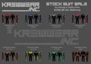 go kart race suits By Krewwear, good quality New go kart suits, 250.00 inc pos