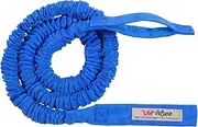 The Original Bike & Ski Bungee Tow Rope Especially for Cold Weather | Fat Bike, MTB, Snow Bike Stretch Pull Strap for Riding Further with Your Friends & Family | Works with Any Bicycle