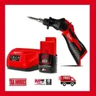 Milwaukee M12SI-0 12V Li-Ion Cordless Soldering Iron Battery and Charger Kit M12