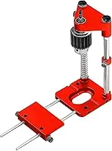 Woodworking Drill Locator, Auto-line Drill Guide Puncher Positioner Mini Bench Drill Press Machine Woodworking Punch Locator Drill Template Guide