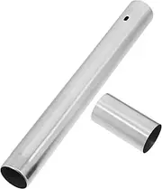 DOITOOL Stainless Steel Document Storage Tube for Diplomas and Certificates Portable and Organizer for Home Office Lightweight Stylish Design for and Document
