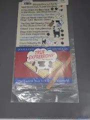 NEW Vintage Chartpak True Expressions Rub-On Transfers TE-PETS&CRITTER
