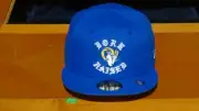 NFL Rams Born X Raised Rocker New Era 59Fifty Fitted Hat
