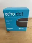 NIB Amazon Echo Dot (3rd Generation) Smart Speaker - Charcoal Unopened Box