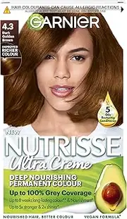 Nutrisse Creme by Garnier 4.3 Dark Golden Brown (Cappuccino)
