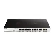 D-Link DGS-1210-28MP 28-Port Gigabit WebSmart PoE Switch