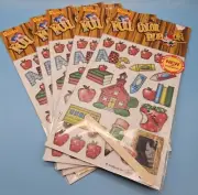 5 Packs Darice Rub-On Transfers Back To School Classroom Teacher NEW