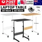 Computer Desk Mobile Laptop Table Stand Adjustable Bed Bedside Portable Study