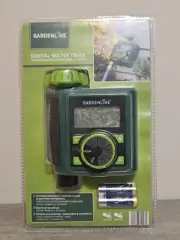 GardenLine Digital Water Timer Battery Operated Programmable Automatic Garden