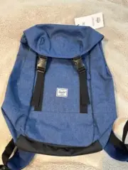 Herschel Supply Co. Iona Eclipse Crosshatch blue Backpack NWT