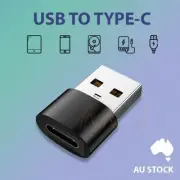 USB Adapter Type A Male to USB C Type C Female Charging Port Fast Converter