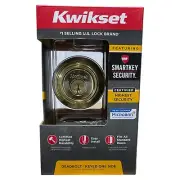 Polished Brass Single Cylinder Deadbolt With SmartKey
