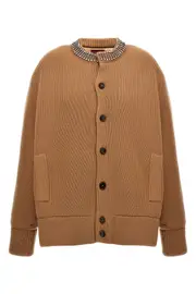 GUCCI Jewel Padded Cardigan