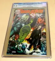 MARS ATTACKS SPIKE BUFFY THE VAMPIRE SLAYER INCENTIVE CGC 9.8 IDW WHITE PAGES