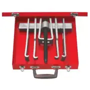 URREA Puller Specialty Hand Tool 12-Piece Steel Extractor 2-Arm Crossbar +6-Jaw