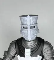 Sir Roland Stormrider crusader knight helmet and head plug - mythic legions 1.0